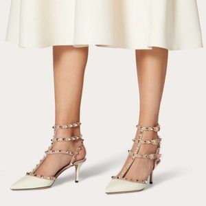 Valentino Garavani Rockstud 65 leather pumps